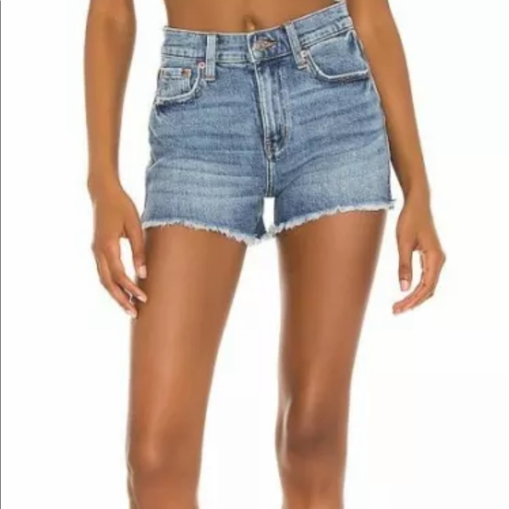 $108 Pistola Revolve Womens Shorts Jeans Denim Winston High Rise 27